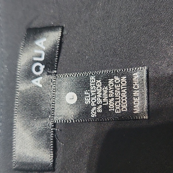 [L] AQUA Asymmetrical Party Dress - Picture 6 of 6